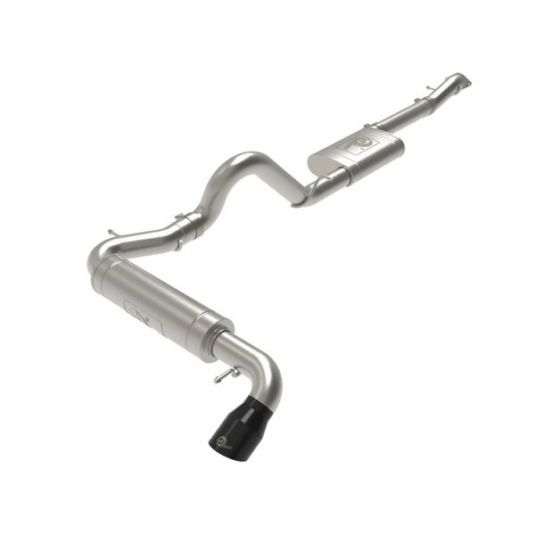 Advanced Flow Engineering AFE 4943136B Cat-Back Exhaust System, Black A15-4943136B